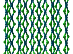 Structure of α-PdCl2