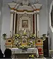 The High Altar and the Icon of the Holy Virgin of Consolation.