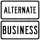 Alternate business plate.svg