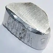 Aluminium chunk,2.6&nbsp;grams, 1 x 2 cm