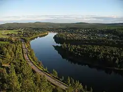 2007 view from Hundberget ("dogmountain").