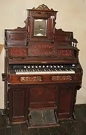 Parlor organ: melodeon or American reed organ by American Reed Organ Co., Rotterdam