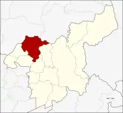 District location in Saraburi province