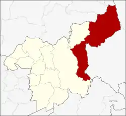 District location in Saraburi province