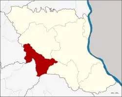 District location in Mukdahan province