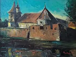 Dusk at Castle Făgăraş (2013)