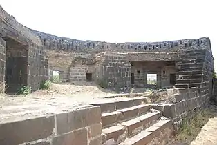 Ahmednagar fort interior