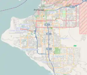 Anchorage, Alaska is located in Anchorage