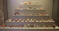 Ancient Greece Early and Middle Neolithic Clay Figurines from Thessaly, 6500-5300 BC.