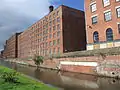 The Rochdale Canal in Ancoats and Murrays' Mills built 1797–1804