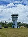 Anduki Airfield's air traffic control tower