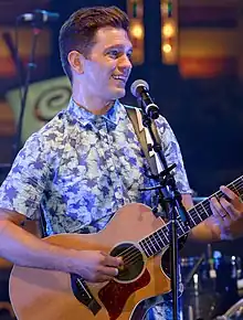 Grammer performing in 2014