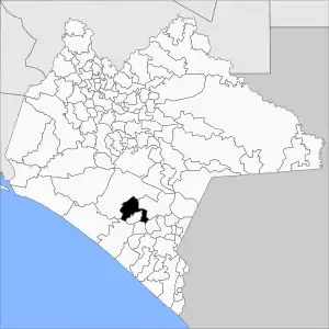 Municipality of Ángel Albino Corzo in Chiapas