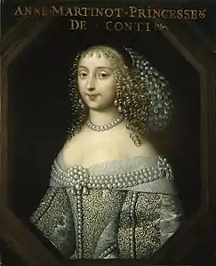 Anne Marie Martinozzi, Princess of Conti