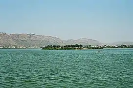 ARV Group's island; the only island in the lake