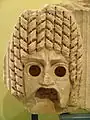 Ancient Greek theater mask.