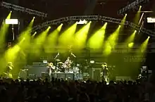 Performing at the Rock & Worship Roadshow in 2011