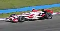 Anthony Davidson driving the Super Aguri SA07, based on the Honda RA106, at the 2007 Malaysian Grand Prix.