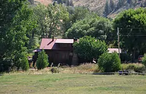 Ranch house at Antone in 2011