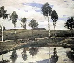 At Home in Kameničky (1904)