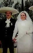 Flor Silvestre and Antonio Aguilar, circa 1990