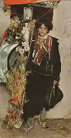 Standard Bearer of the Harvest Festival, ca. 1884