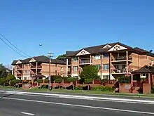 Federation revival apartments in Miranda, Sydney (c. 1995)