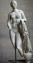 Aphrodite of Knidos, Roman Copy, 4th century AD