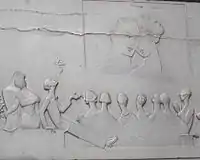 Apollo Victoria relief panel