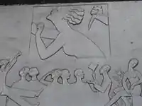 Apollo Victoria relief panel