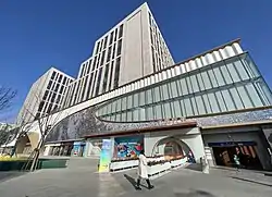 Apple Garden No. Six over a subway station in the subdistrict, 2021