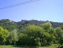 View of Aquara from the valley