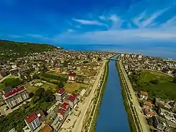 A view of Araklı from the Karadere Valley