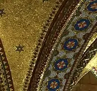 A detail from an arch