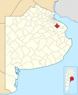 Brandsen Partido in Buenos Aires Province