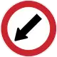 Pass on left