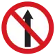No straight ahead