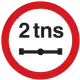 Axle weight limit
