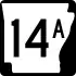 Highway 14A marker
