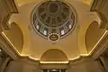 Interior view of the Arkansas State Capitol Dome looking up from the Rotunda.