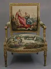Armchair with Beauvais tapestry  (1786–92)