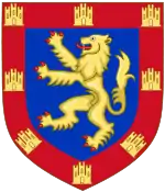 Arms of Alphonso of Brienne