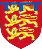 Arms of King Edward II whilst Prince of Wales