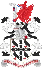 Coat of arms of FlintshireWelsh: Sir y Fflint