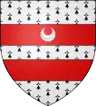 The arms of Nugent