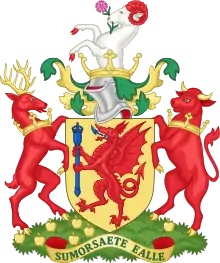 Arms of Somerset County Council