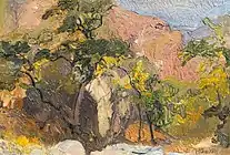 Franz Bischoff "Arroyo Seco, Pasadena"