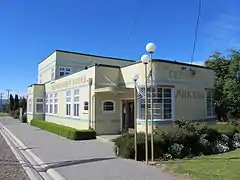 An art deco building in Ranfurly, near Otago