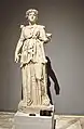 Statue of Artemis in the museum.