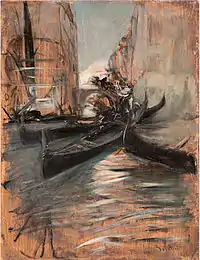 156. Giovanni Boldini, Canale a Venezia, 1899-1913